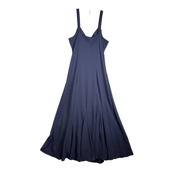 FLAW RM Richards Beaded Midi Dress Size 14 Blue Fairy Whimsigoth Dance Formal - Picture 8 of 10